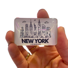  New York City Buildings Magnet | Glass Magnets | City Gifts