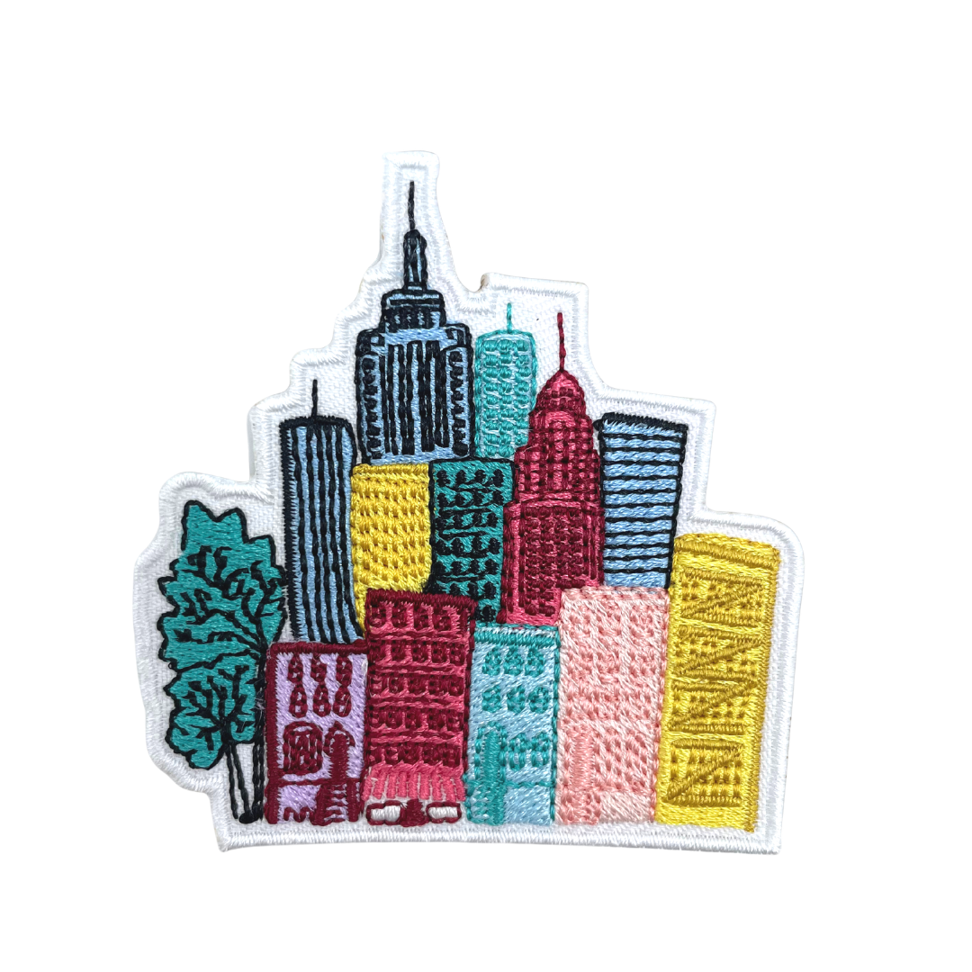 Colorful New York City Patch | NYC | Iron-On Patches – Fusion Artsy