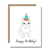  Happy Birthday Frenchie Dog | Minimalist Cards | Birthday Cards
