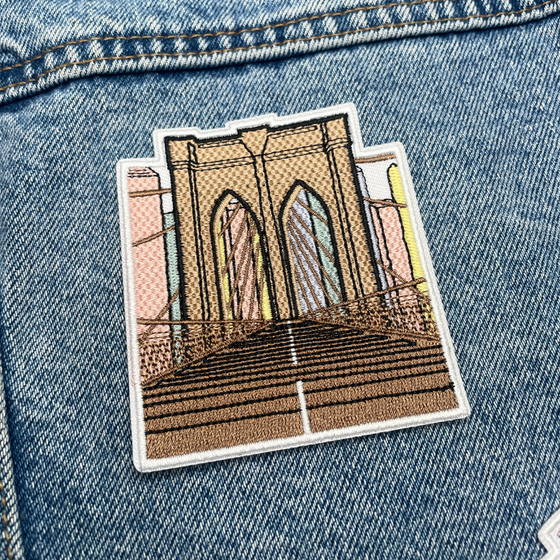 Brooklyn Bridge Patch | NYC | Iron-On Patches