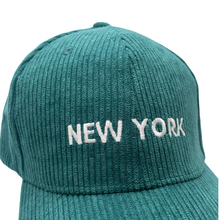  Green New York Corduroy Hats | Designed in NYC