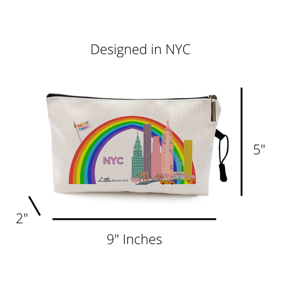 LGBT NYC Travel Bag | Make Up Pouch | New York City