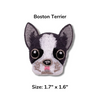 Boston Terrier Dog Patches  | Dog Lover | Iron Patch | DIY Project
