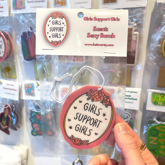 Girls Support Girls | Air Freshener | Made in NYC