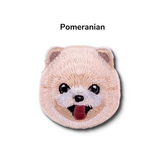 Pomeranian Dog Patches | Dog Lover | Iron Patch | DIY Project