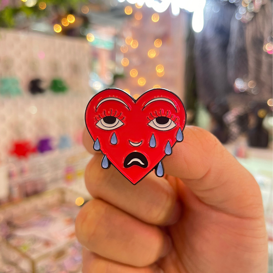 Heart Shape Pins | Cute Pins | Heart Lover | Couples Pins