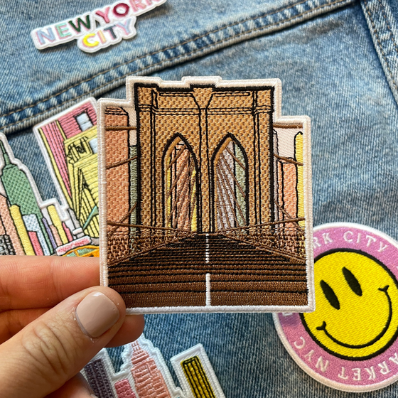 Brooklyn Bridge Patch | NYC | Iron-On Patches