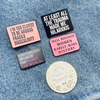 Empower Women Pins | Pink and Black Colors | Women Power Vibes