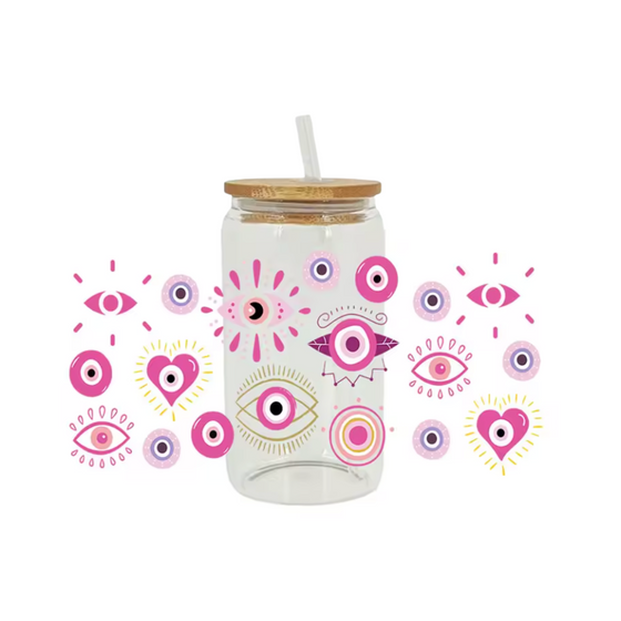 Heart Glass Cups | Valentines Gifts for Her | Iced Drinks Glass | Made in NYC