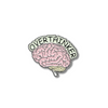 Over Thinker Brain Pin | Cute Pins for her