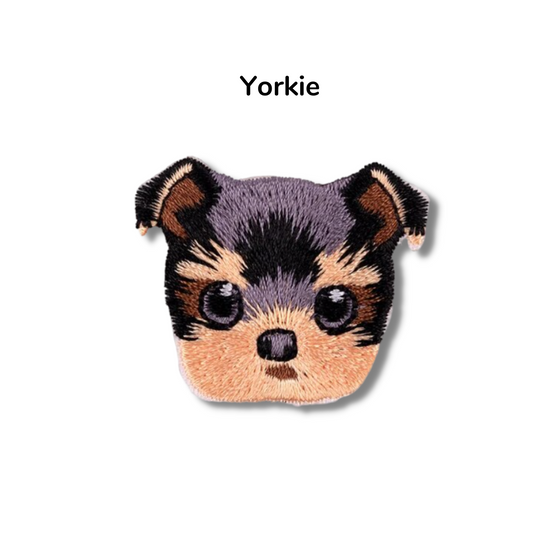 Yorkie Dog Patches | Dog Lover | Iron Patch | DIY Project