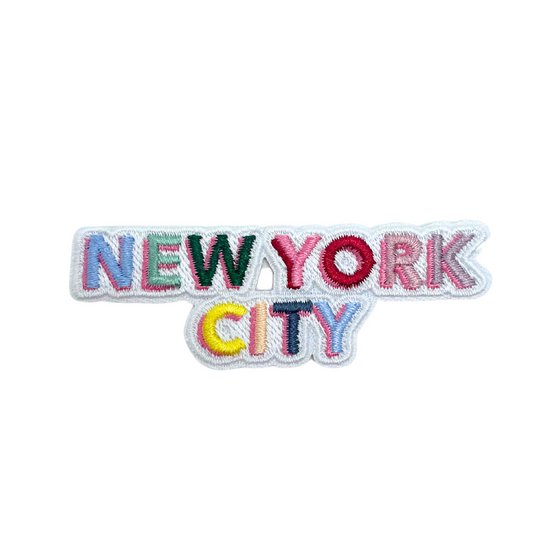 New York City Letters Patch | NYC | Iron-On Patches