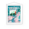 The New Yorker Covers Blue January | New York Prints | Music