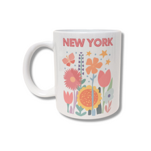  Summer Flowers NYC | Ceramic Mugs | Made in NYC | New York Souvenirs