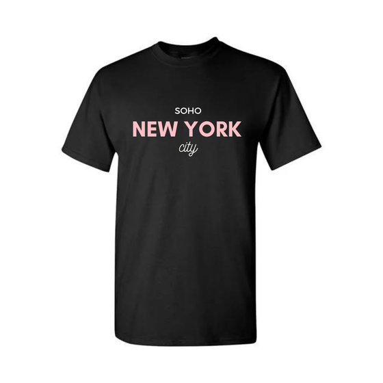 New York City Summer Shirts | SoHo Design | 100% Cotton | Classic Design