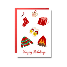  Happy Holidays Christmas Gifts Card | Christmas Cards | Greeting Cards | Elegant Cards | Holiday Cards