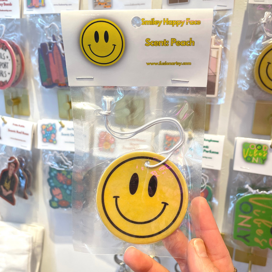 Smiley Face | Air Freshener | Made in NYC