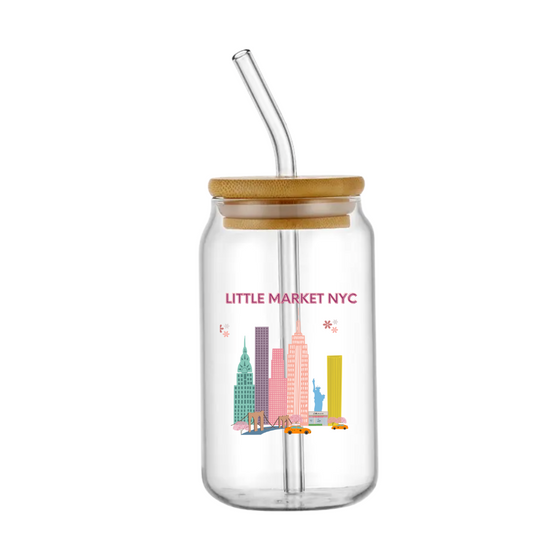 New York City Glass Cups for Iced Drinks | Made with Love in New York City