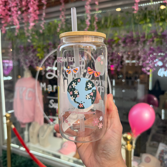 New York City Glass Cups for Iced Drinks | Made with Love in New York City