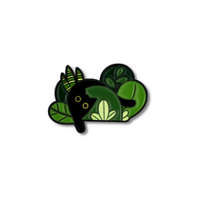  Sleepy Black Cat Pins | Cute Pins | Cat Lover