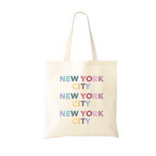  2024 New York City Tote Bag | Ecological | Colorful Design | Water Resistant | Shopper Bag