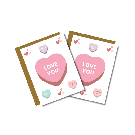 I Love You Heart Card | Love Cards | Fun Cards | Celebration Cards | You and Me Card