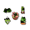 Black Cats Pink Flowers Pins | Cute Pins | Cat Lover
