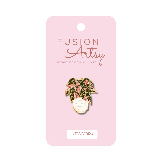 Houseplants Enamel Pins | Summer Vibes | Plant and Flower Lovers
