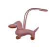 Dachshund Dog Key Chain | Dog Leather Souvenir | Dog Lover