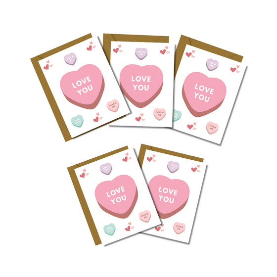 I Love You Heart Card | Love Cards | Fun Cards | Celebration Cards | You and Me Card