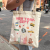 I Love New York Tote Bag | New York Pink Bag | Design in NYC