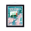 The New Yorker Covers Blue January | New York Prints | Music