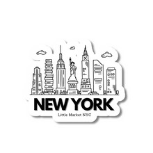  New York City Stickers | Black and White | New York