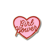  Girl Power Heart | Pink Pins