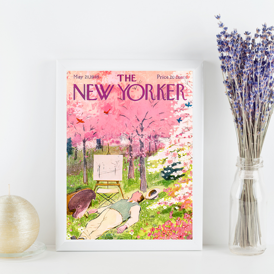 The New Yorker Covers Pink May | New York Prints | Park
