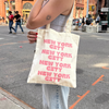 I Love New York Tote Bag | New York Pink Bag | Design in NYC