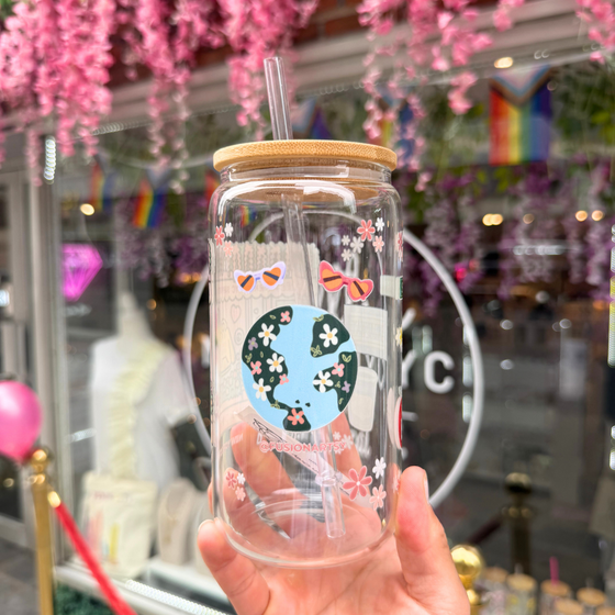 Glass Cups Little Market NYC | Iconic NYC | Made in NYC