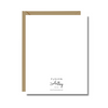 Just Married | Wedding Cards | Made in NYC | Congratulations Card