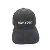 Black New York Corduroy Hats | Designed in NYC