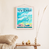 The New Yorker Covers Blue June | New York Prints | Sea