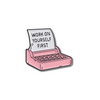 Pink and Preppy Enamel Pins | Mood Vibes | Cute Pins for Jackets and Backpacks