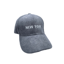  Gray Corduroy Hats | New York City Lover  | Design in NYC | Elegant Style