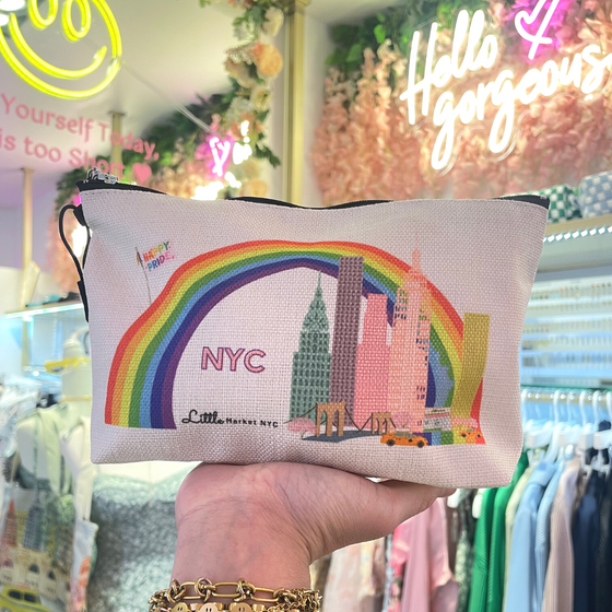 NYC Pride Month | Make Up Pouch | Organizer | Made in NYC