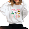 NYC Most Iconic Places Sweatshirt | Cutest NYC Clothing | Made in NYC | Pink Lover
