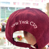 Red New York Corduroy Hats | Designed in NYC | Cool Hats