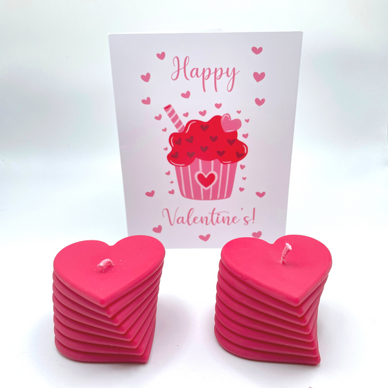 Happy Valentines Day Cupcake | Love and Elegant Cards | Love Cards | Valentines Cards
