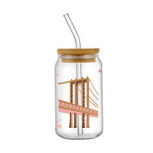  Brooklyn Bridge Glass Cups for Iced Drinks | Brooklyn Lover | Made in NYC