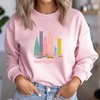 New York City Pink Crewneck | Handmade with love in NYC | Cotton Sweatshirts