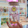 New York City Glass Cups for Iced Drinks | Made with Love in New York City