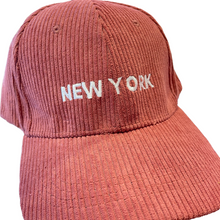  Pink New York Corduroy Hats | Designed in NYC